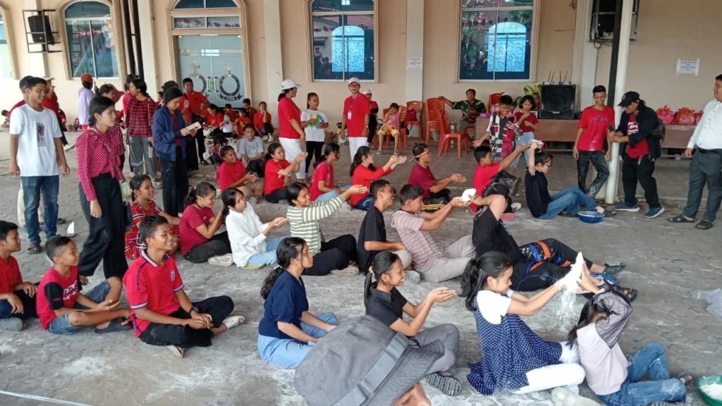 Perayaan HUT RI ke-80 di HKBP Perawang - Kategorial Remaja