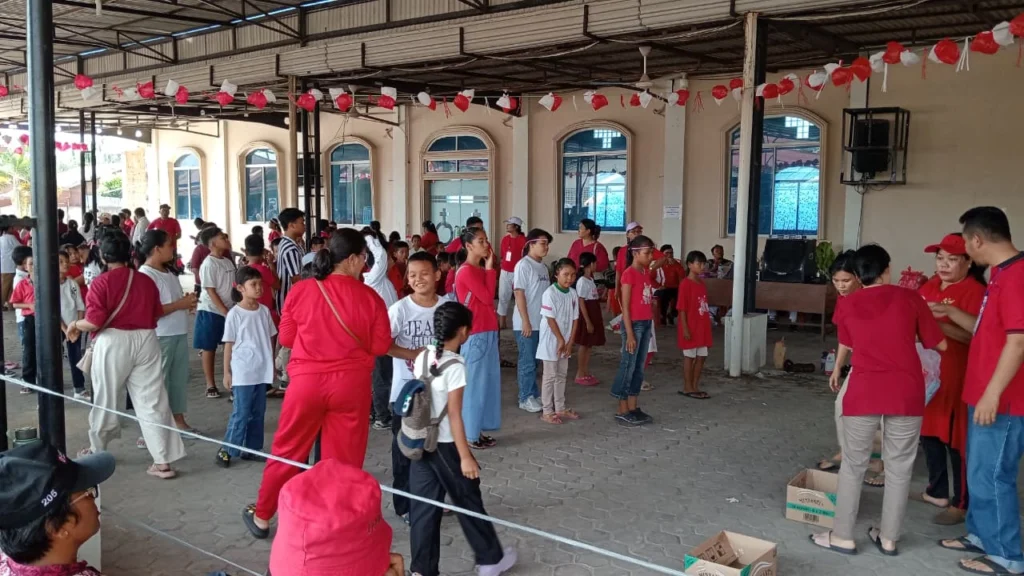 Perayaan HUT RI ke-80 di HKBP Perawang - Sekolah Minggu