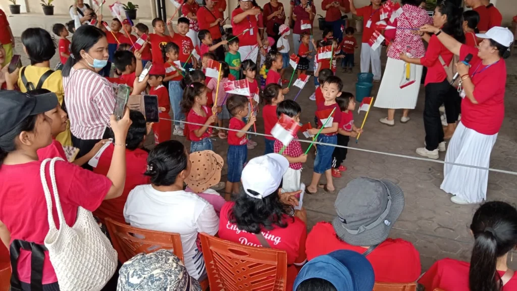 HUT RI ke-80 HKBP Perawang - Sekolah Minggu