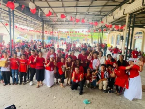 Perayaan HUT RI ke-80 di HKBP Perawang