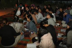 Ibadah PA NHKBP Perawang di Sipoholon