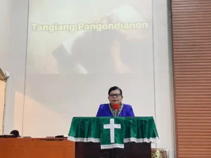 Penutupan Ibadah Lingkungan HKBP Perawang