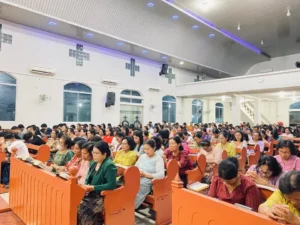 Penutupan Ibadah Lingkungan HKBP Perawang