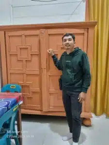 Lemari Peninggalan Missonaris Batak di Keidaman Pendeta Ressort HKBP Sipirok